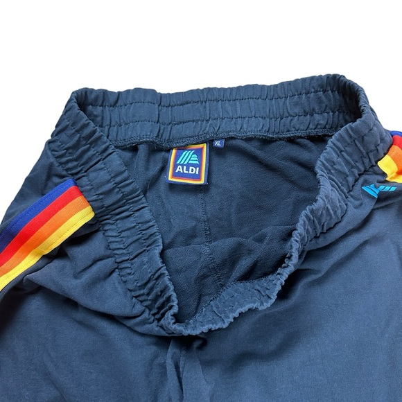 Women’s Y2K ALDIs Blue Grocery Store Jogger Sweatpants Size XL - Picture 7 of 8